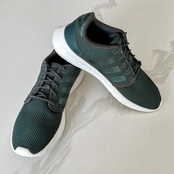 adidas gazelle silver green womens Adidas QT Racer 3.0 Women's Running Shoe